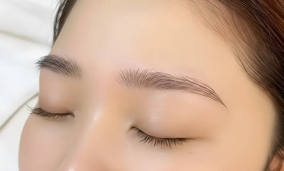 フェイシャルマッサージの様子